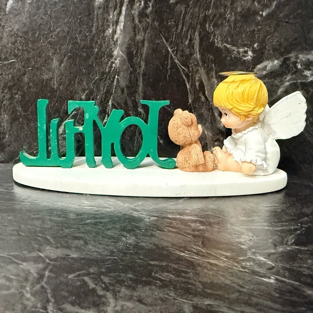 Angels Decorative Table Signs with “Joyful” and “Faith